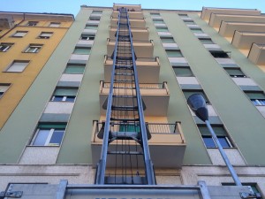 autoscala vista dal basso